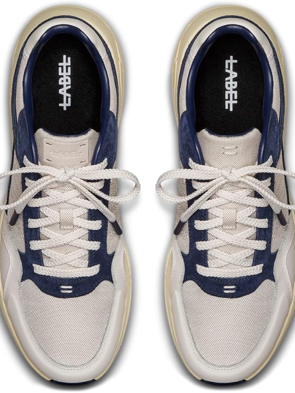 ☀️SUMMER SALE ☀️ NEW Men's Navy/White Retro Low-Top Sneakers by Label Size 9 Men